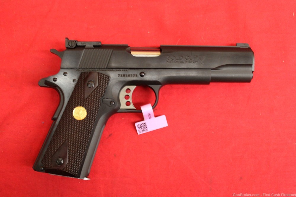 Colt Gold Cup National Match 1911, 9mm Mark IV series 70 Blued-img-1