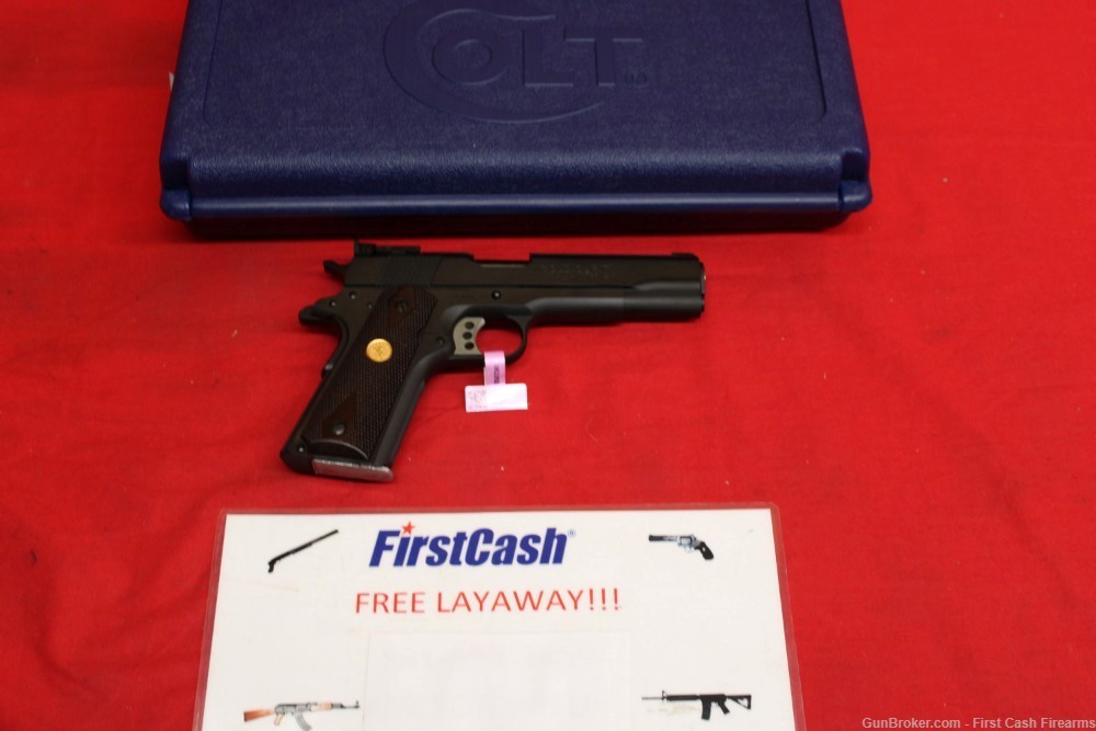 Colt Gold Cup National Match 1911, 9mm Mark IV series 70 Blued-img-0