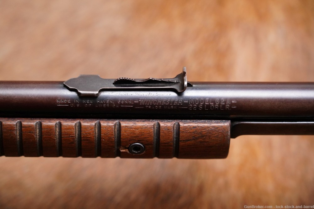 Winchester 62A 62-A .22 Short Long LR Pump/Slide Action Rifle 1947 C&R-img-22