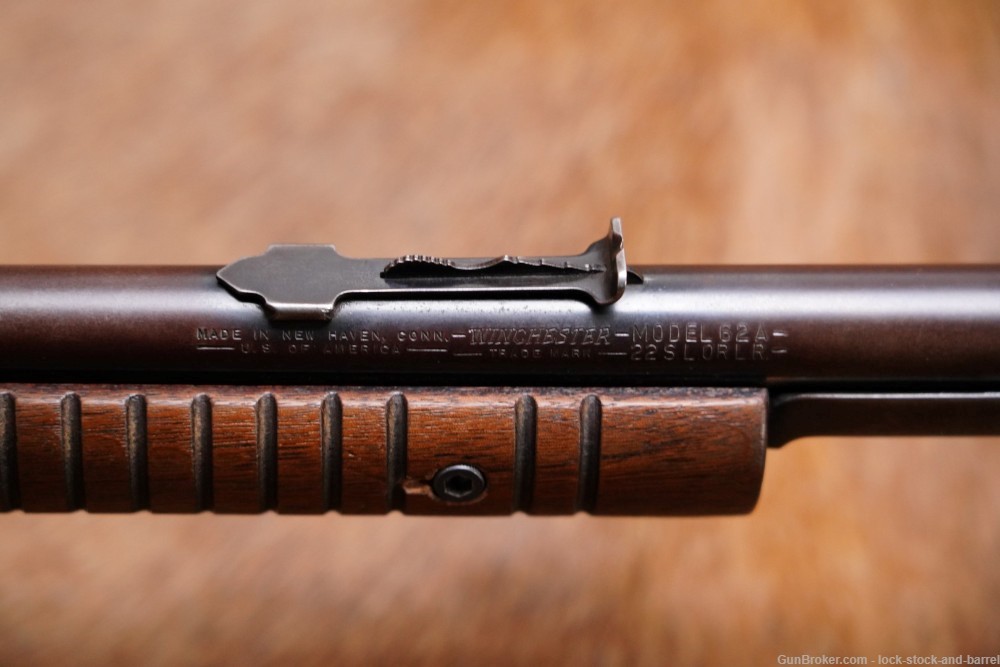 Winchester 62A 62-A .22 Short Long LR Pump/Slide Action Rifle 1947 C&R-img-21