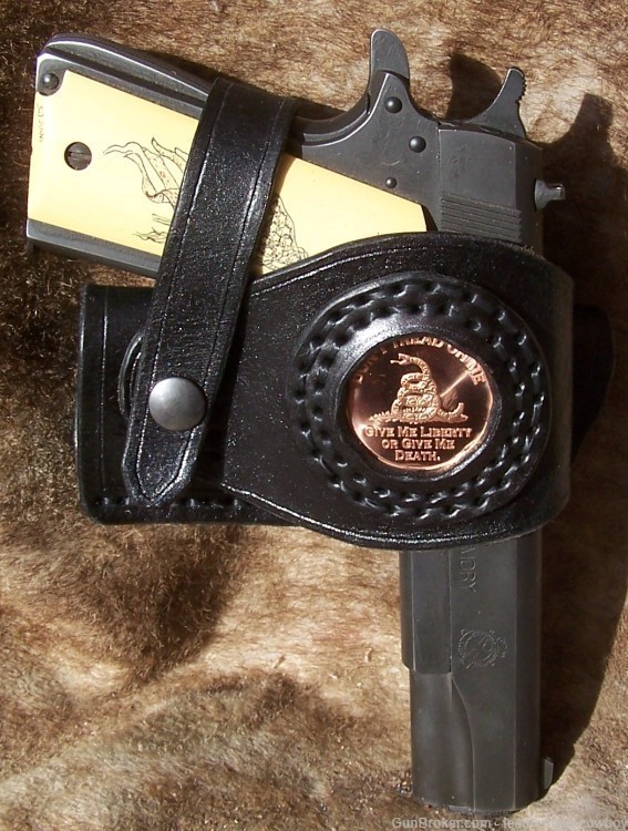 1911 slip holster for a Springfield-img-0