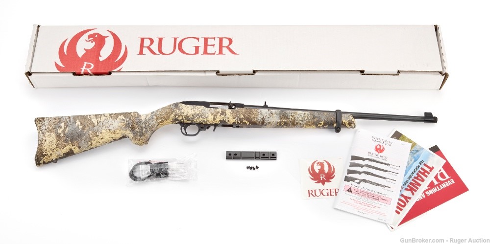 Ruger® 10/22® Carbine w/TrueTimber® Prairie Camo Stock - 2021-img-9