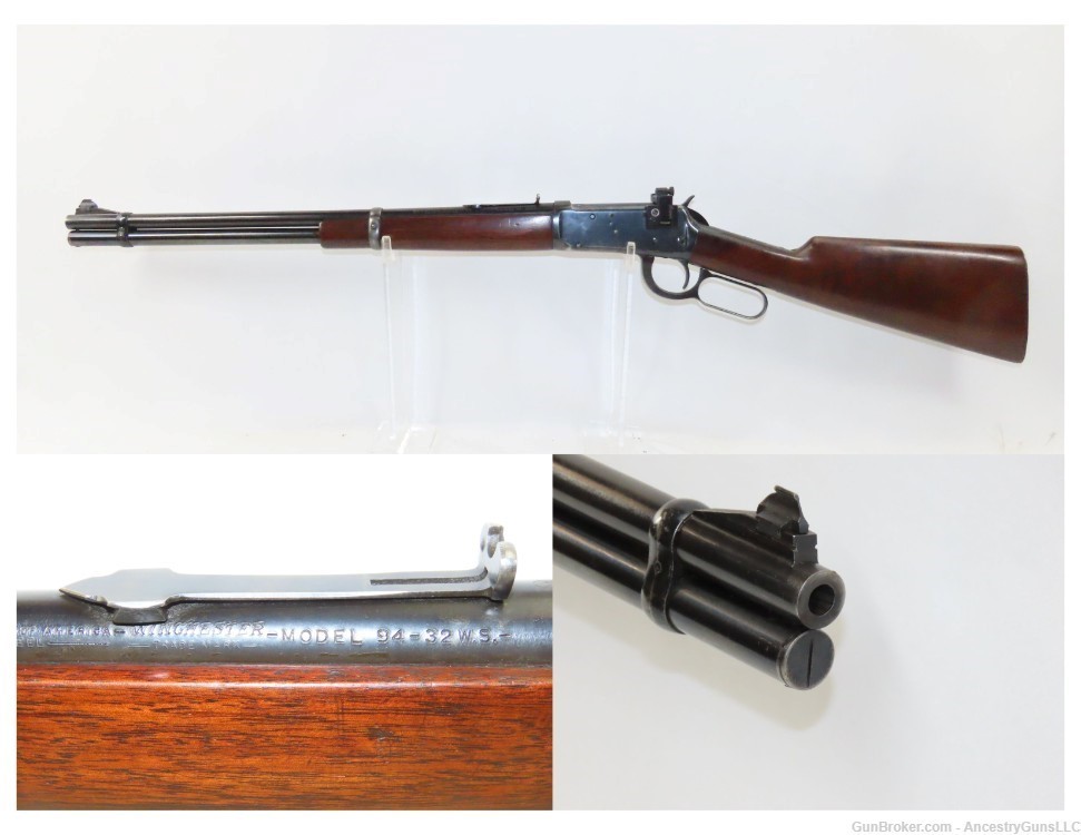 c1942 mfr WINCHESTER Model 94 CARBINE .32 SPECIAL W.S. C&R Pre-1964-img-0