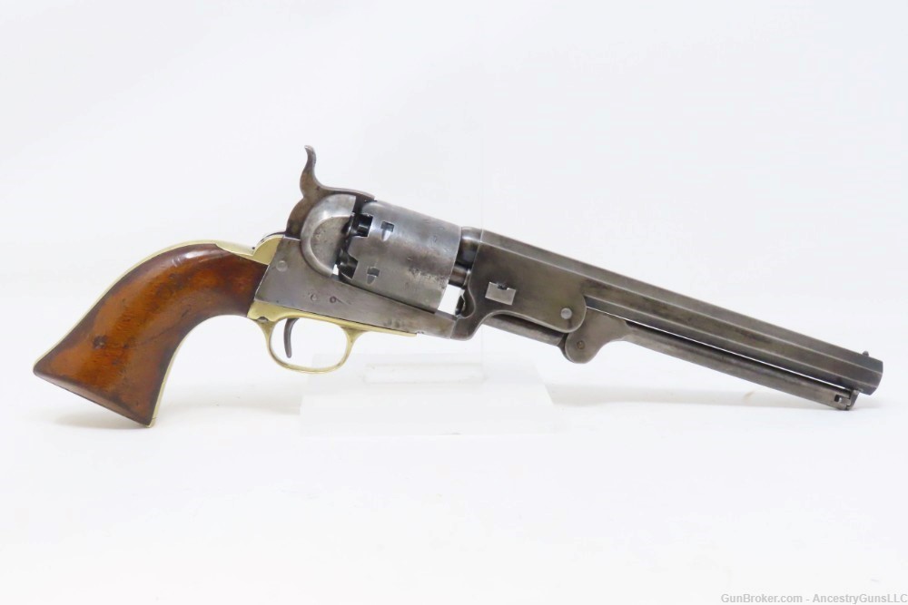 CIVIL WAR Era Antique Liege Proofed COLT M1851 NAVY Copy .36 Perc. Revolver-img-16