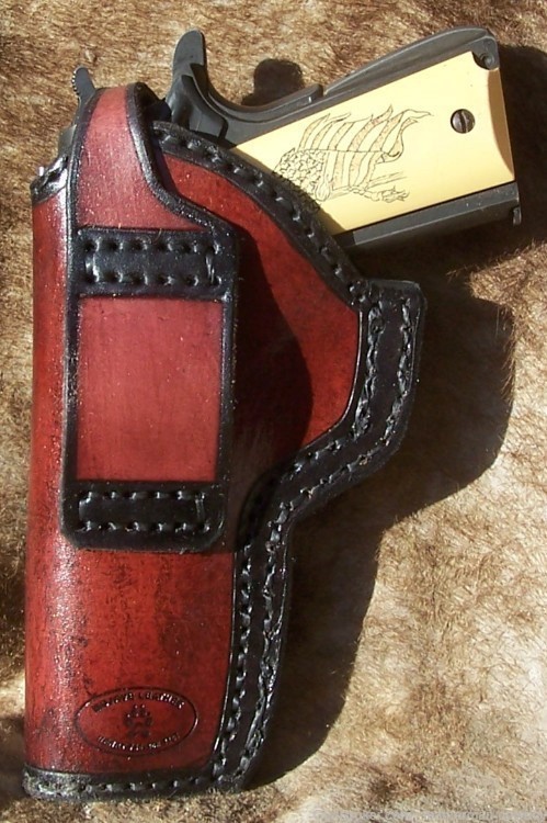 Springfield 1911 Holster. Tooled-img-2