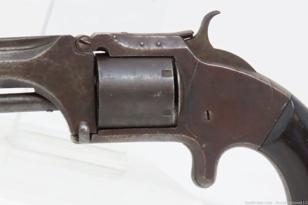 CIVIL WAR Antique SMITH & WESSON No. 2 “Old Army” .32 RF WILD BILL HICKOCK -img-3