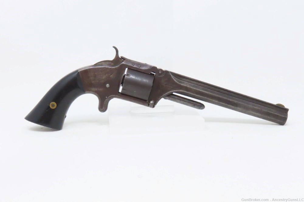 CIVIL WAR Antique SMITH & WESSON No. 2 “Old Army” .32 RF WILD BILL HICKOCK -img-14