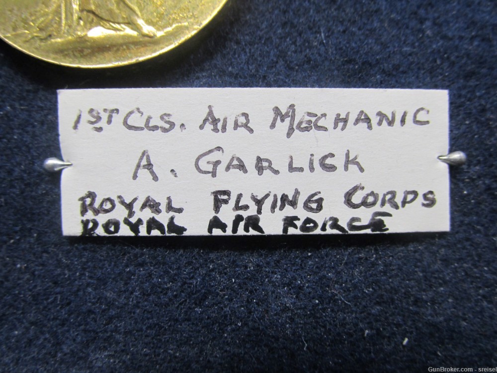 WWI BRITISH ROYAL FLYING CORPS MEDAL GROUPINGS IN CASE-2 SETS-NAMED-NICE-img-21