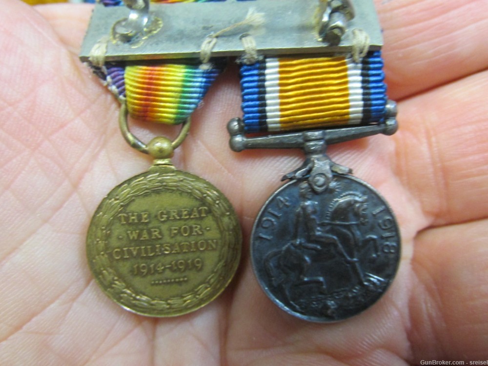 WWI BRITISH ROYAL FLYING CORPS MEDAL GROUPINGS IN CASE-2 SETS-NAMED-NICE-img-34