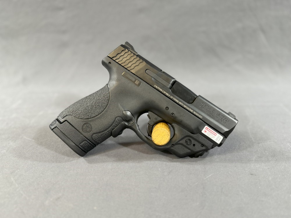Smith & Wesson M&P9 Shield - 9mm, 4 Magazines, Laser Sight, Hard Case-img-5