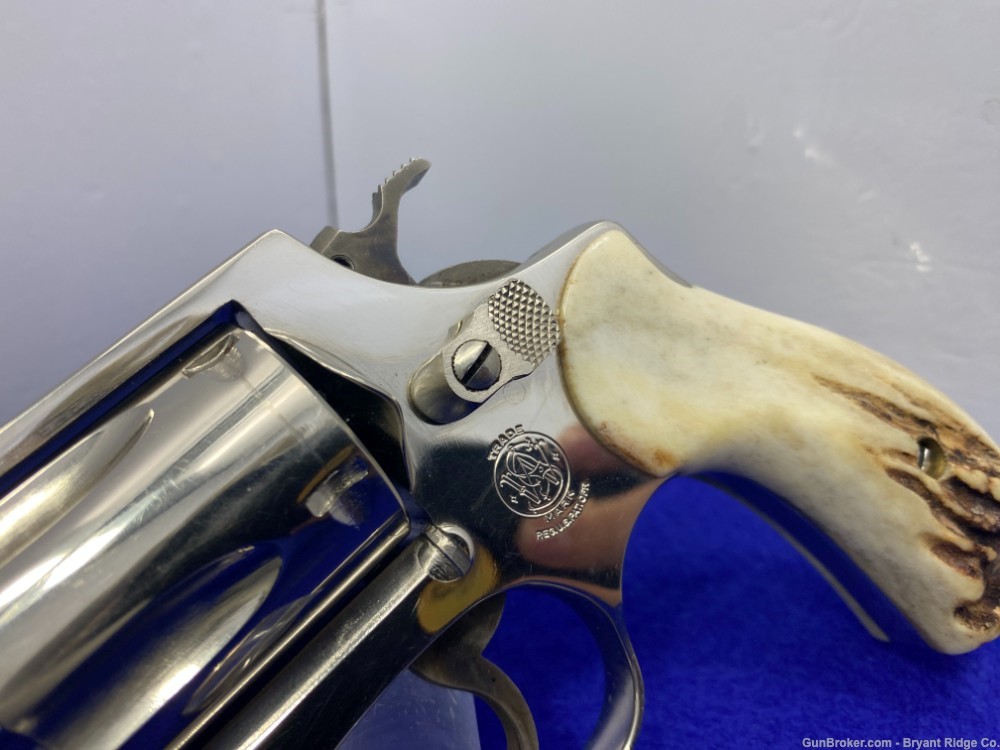 Smith Wesson Model 36 .38 S&W Spl Nickel 3" *CHIEFS SPECIAL REVOLVER*-img-8