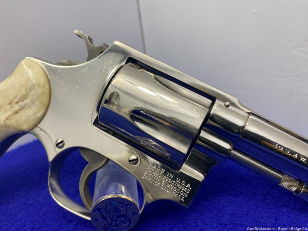 Smith Wesson Model 36 .38 S&W Spl Nickel 3" *CHIEFS SPECIAL REVOLVER*-img-28