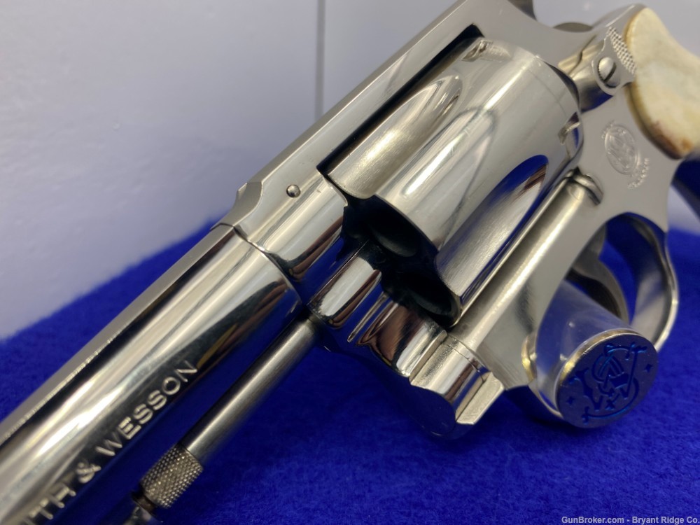 Smith Wesson Model 36 .38 S&W Spl Nickel 3" *CHIEFS SPECIAL REVOLVER*-img-11
