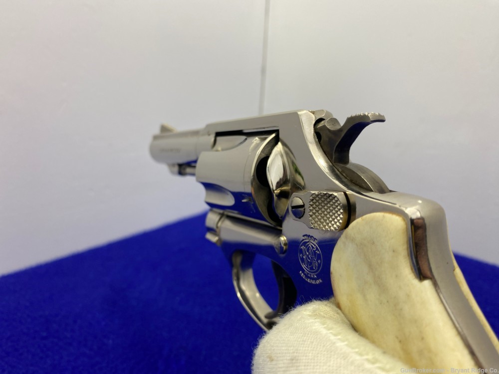 Smith Wesson Model 36 .38 S&W Spl Nickel 3" *CHIEFS SPECIAL REVOLVER*-img-40