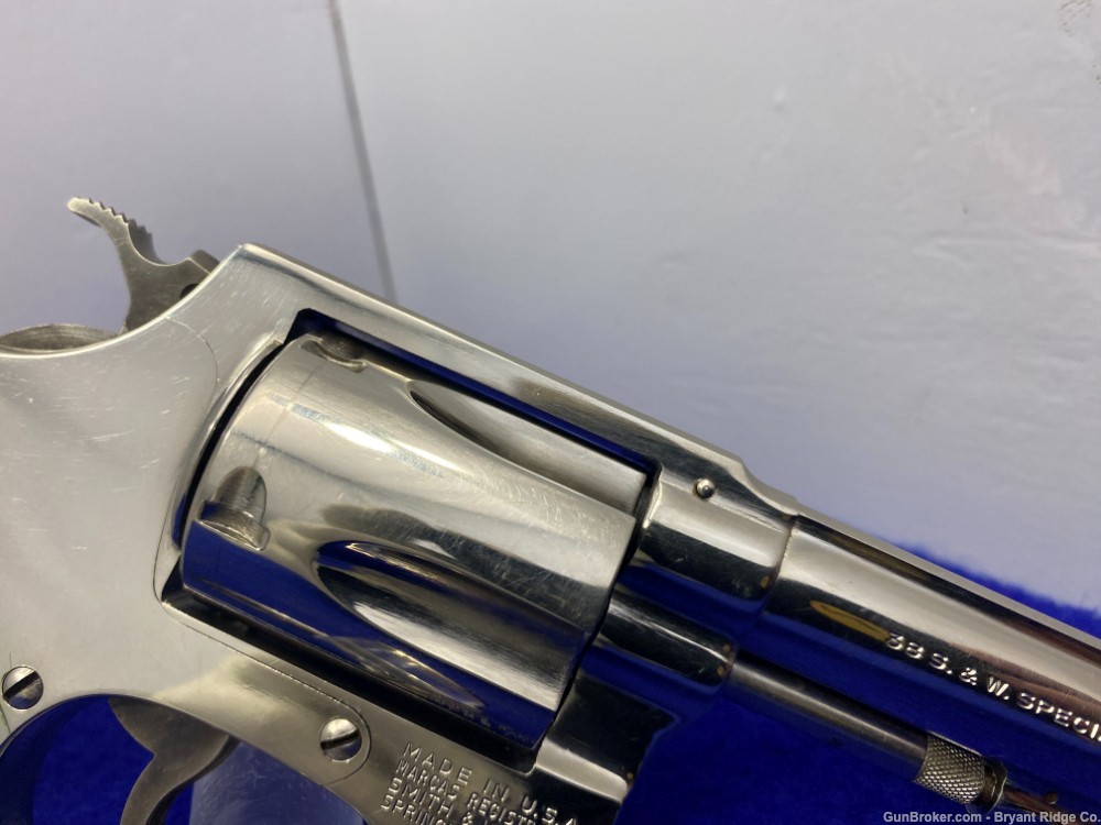 Smith Wesson Model 36 .38 S&W Spl Nickel 3" *CHIEFS SPECIAL REVOLVER*-img-26