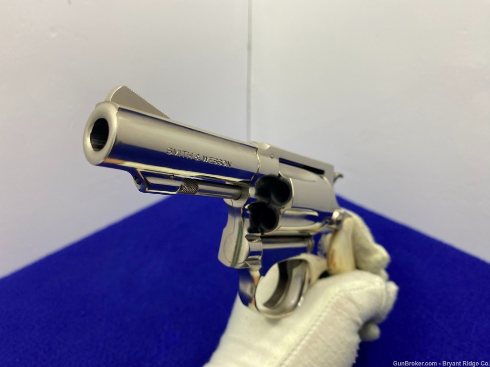 Smith Wesson Model 36 .38 S&W Spl Nickel 3" *CHIEFS SPECIAL REVOLVER*-img-45