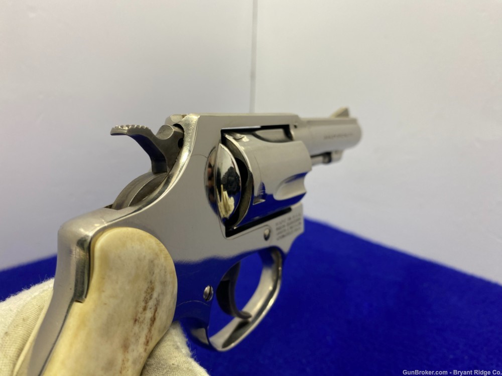 Smith Wesson Model 36 .38 S&W Spl Nickel 3" *CHIEFS SPECIAL REVOLVER*-img-39
