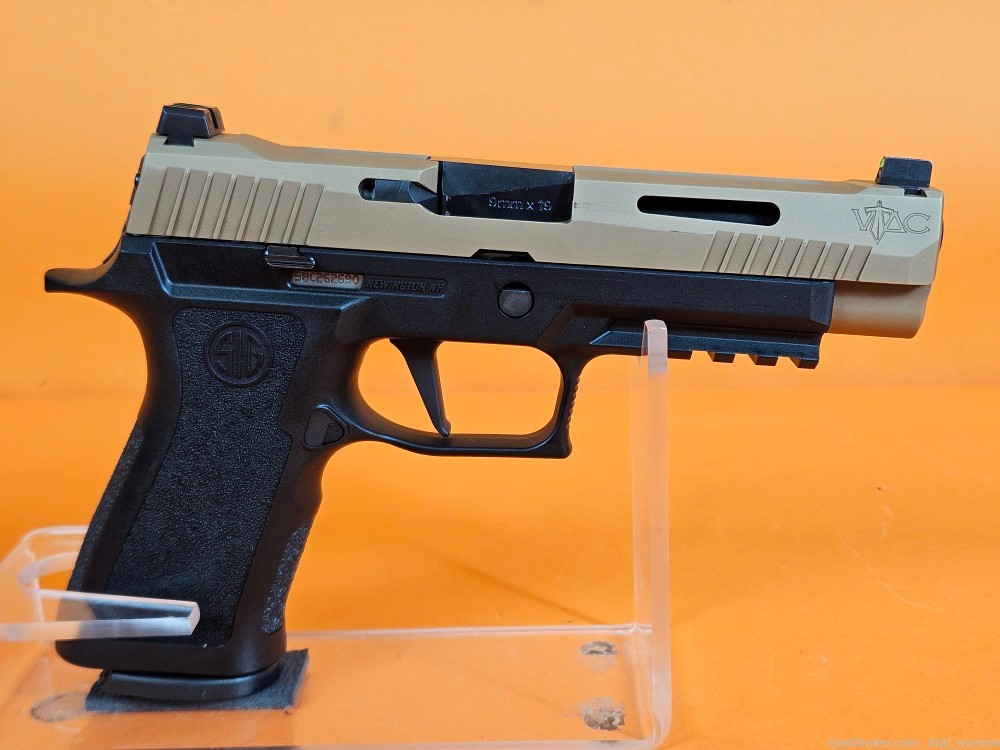 Sig Sauer P320 X-VTAC R1 Viking Tactical Edition Early 1st Gen Slide Cuts-img-2