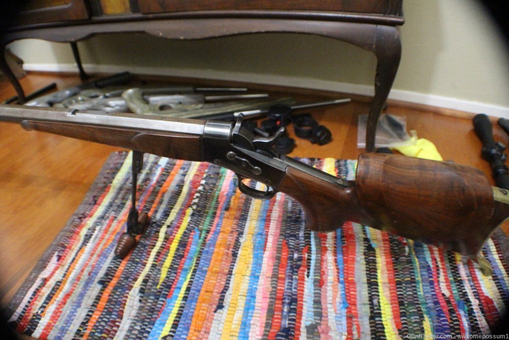 Schutzen style Remington Rolling Block in .45-70-img-1