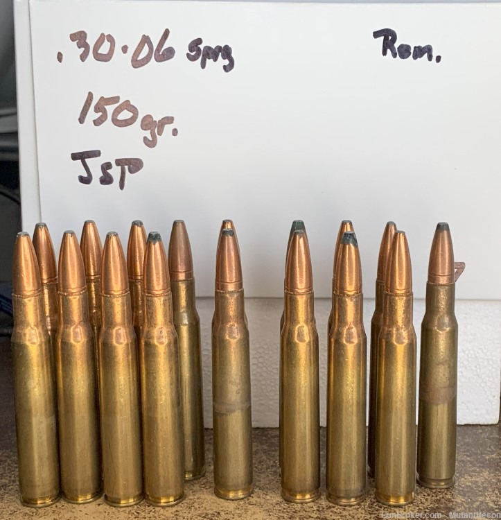 Remington .30-06 Sprg., 150gr. JSP 24rds. Ammo Sale-img-1