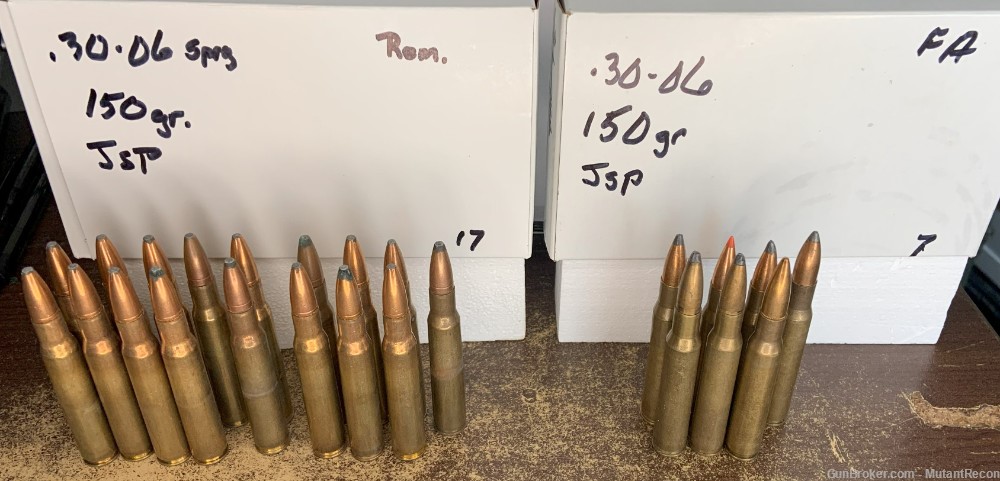 Remington .30-06 Sprg., 150gr. JSP 24rds. Ammo Sale-img-3