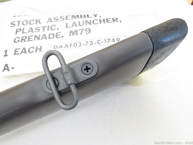 New USGI M79 40mm Grenade Launcher Plastic Butt Stock Buttstock-img-3