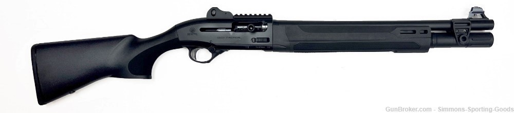Beretta 1301 Mod.2 (J131M2TT18) 18.5" 12GA 8Rd Tactical Shotgun - Black-img-1