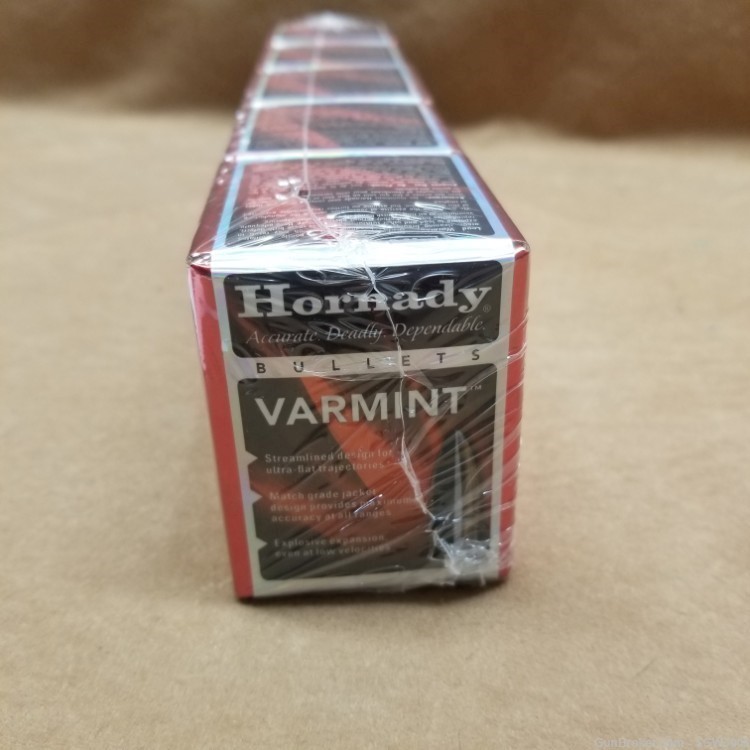 Hornady Varmint 22Cal 55gr Bullets – 500 Bullets-img-2