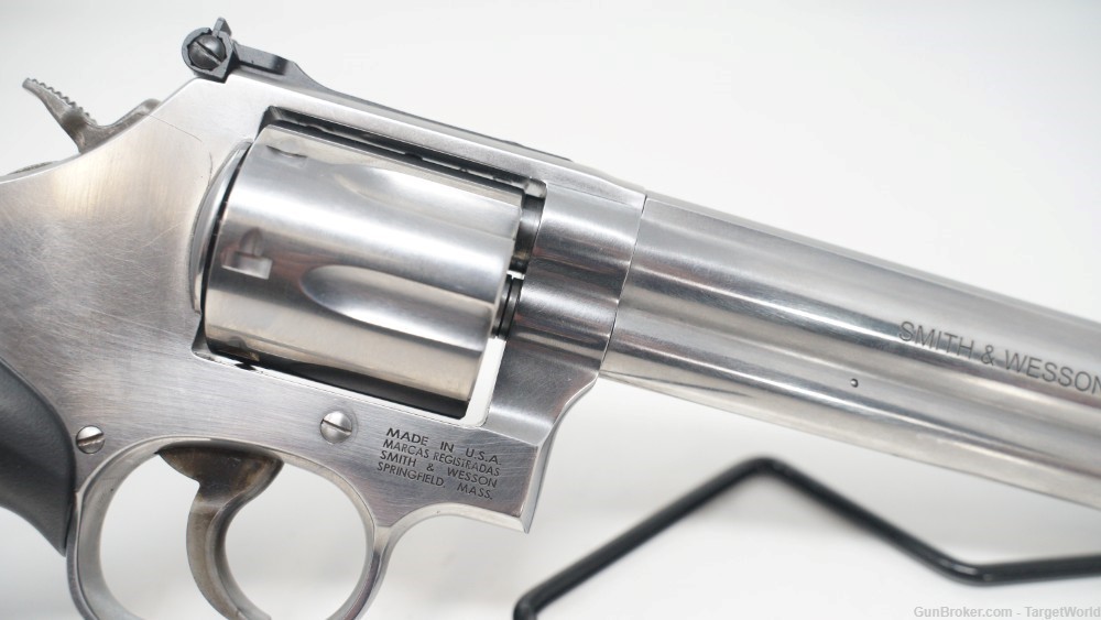 SMITH & WESSON MODEL 686 PLUS .357 MAG REVOLVER 7 SHOT STAINLESS (SW164198)-img-4