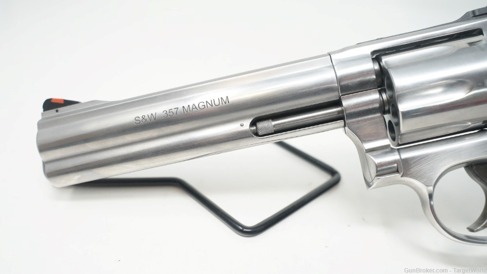 SMITH & WESSON MODEL 686 PLUS .357 MAG REVOLVER 7 SHOT STAINLESS (SW164198)-img-9