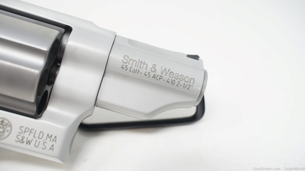 SMITH & WESSON GOVERNOR 2.75" 6 ROUND .45/410 MATTE STAINLESS (SW160410)-img-5