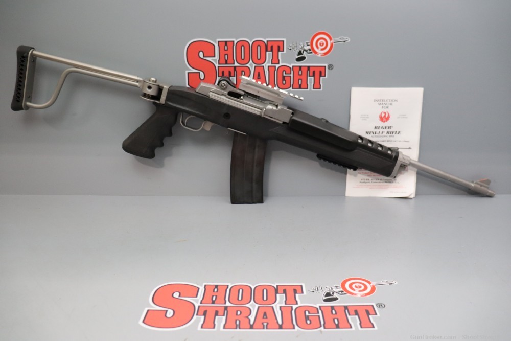 Ruger Mini-14 Tactical .223Rem 18.5" w/scope mount-img-0