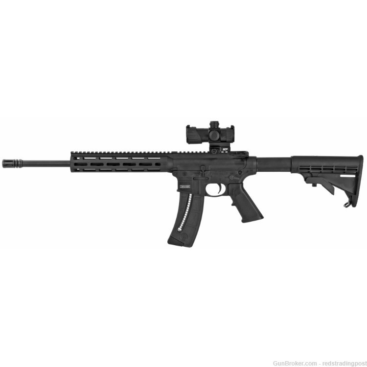 Smith & Wesson M&P15-22 Sport 16.5" Barrel 22 LR Red Dot AR Rifle 12722-img-1