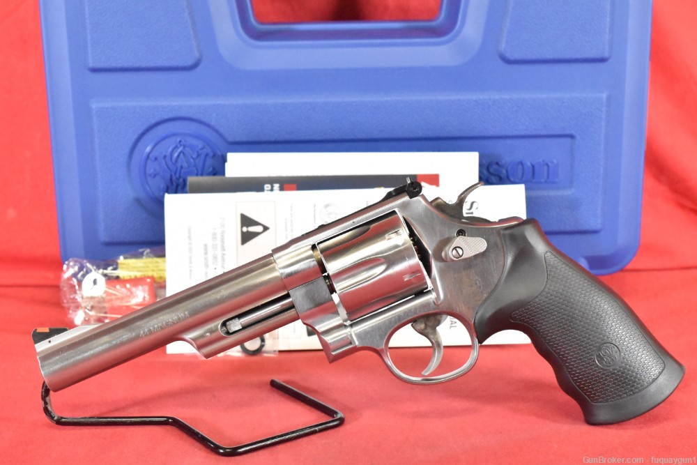 S&W Model 629 6" 44 Mag 163606 Stainless 629-629-img-1