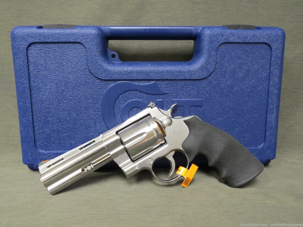 Colt Anaconda .44 mag Revolver 4" Stainless 44 ANACONDA-SP4RTS-img-0