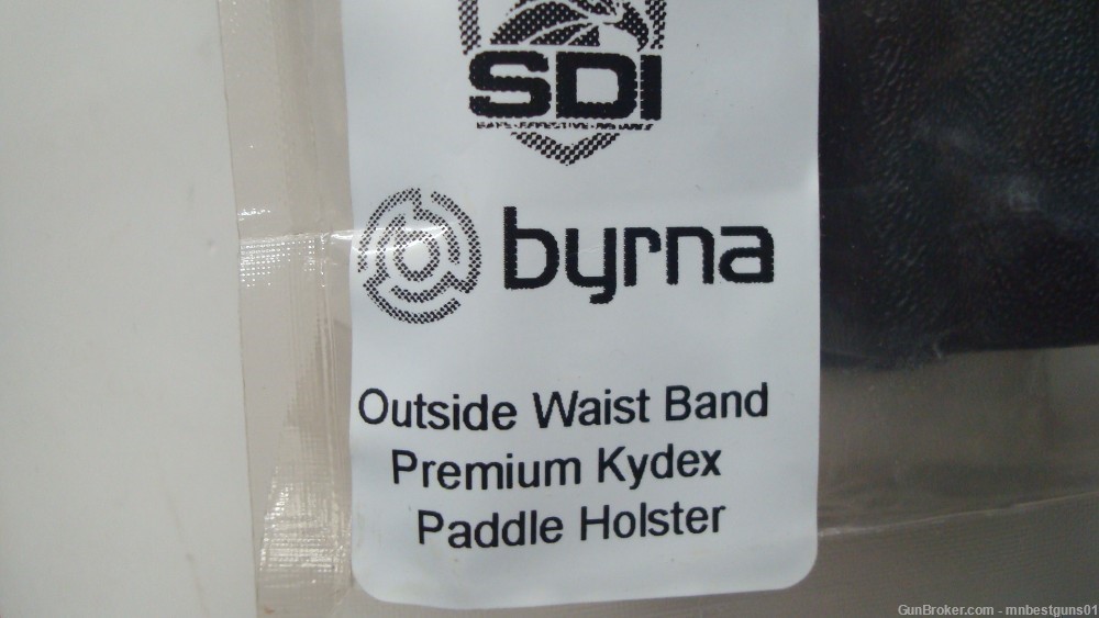 Byrna Pistol Paddle Holster Right Hand BH68300 Black-img-1