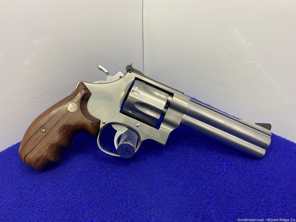 1990 Smith & Wesson 610 Stainless 10mm 5" *POWERFUL S&W HARD-HITTING REV*-img-19