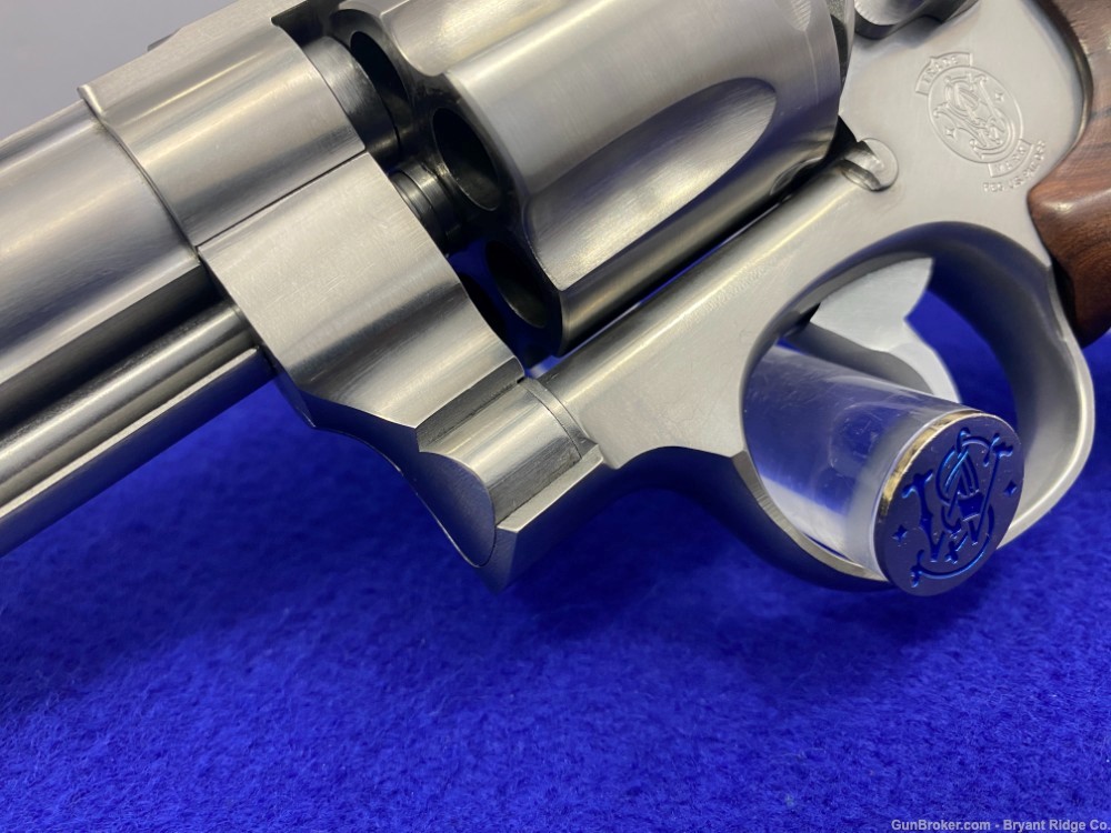 1990 Smith & Wesson 610 Stainless 10mm 5" *POWERFUL S&W HARD-HITTING REV*-img-8