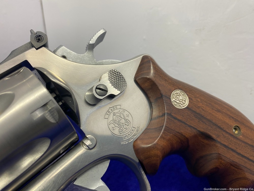 1990 Smith & Wesson 610 Stainless 10mm 5" *POWERFUL S&W HARD-HITTING REV*-img-6