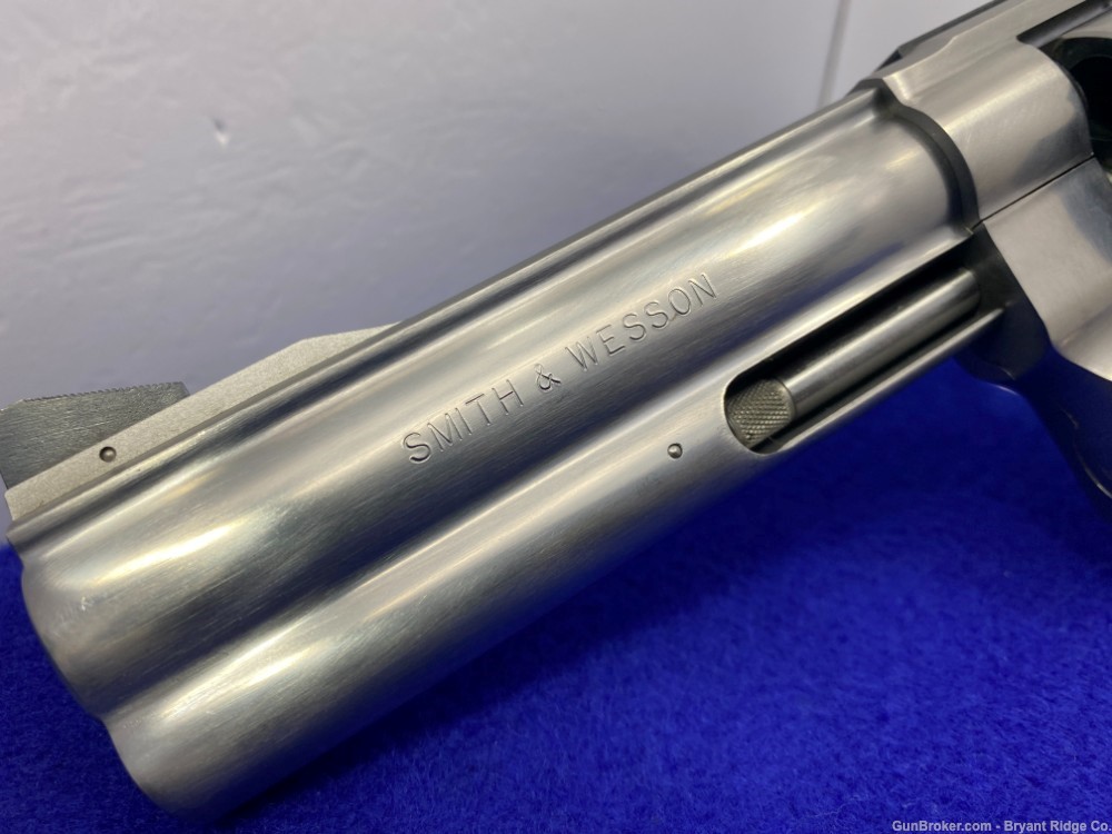 1990 Smith & Wesson 610 Stainless 10mm 5" *POWERFUL S&W HARD-HITTING REV*-img-15