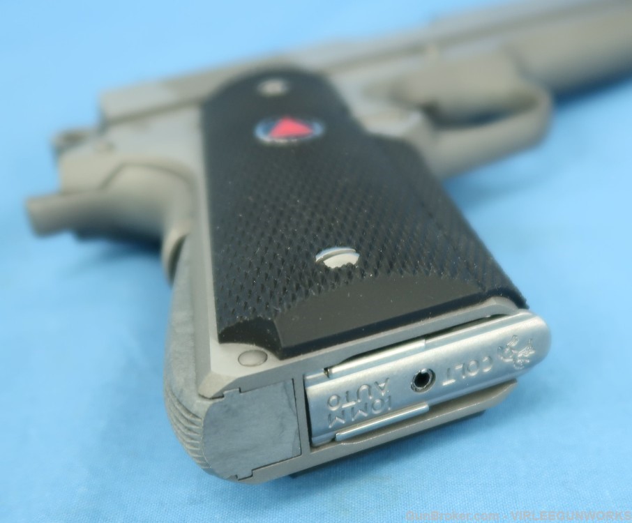 Colt Government Delta Elite 10mm Stainless 80 Series Cased 1987-96-img-17
