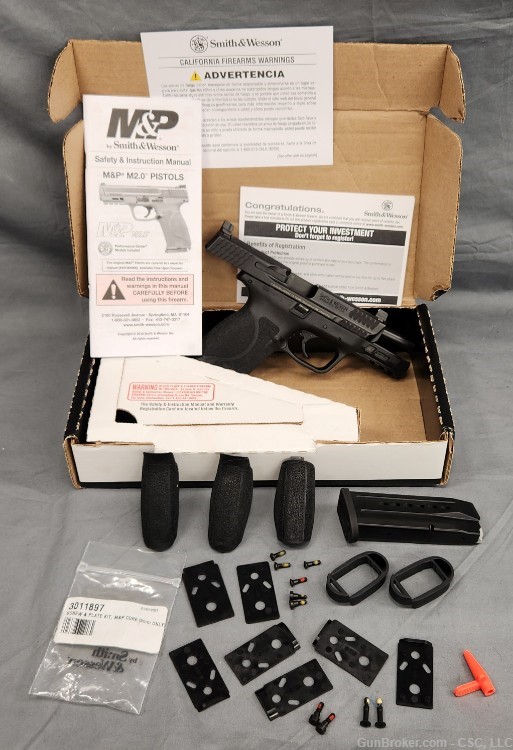 Smith & Wesson M&P9 M2.0 Compact pistol 9mm optic ready 13143-img-21