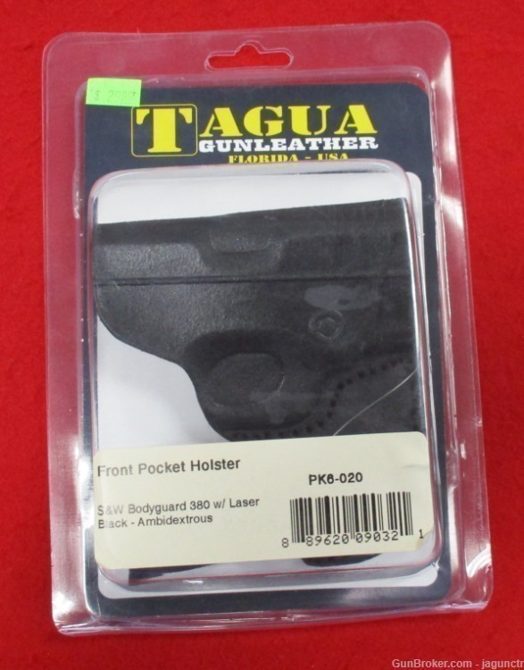 NEW TAGUA S&W BODYGUARD 380 W/ LASER AMBI FRONT POCKET HOLSTER 2201ZH90321-img-0