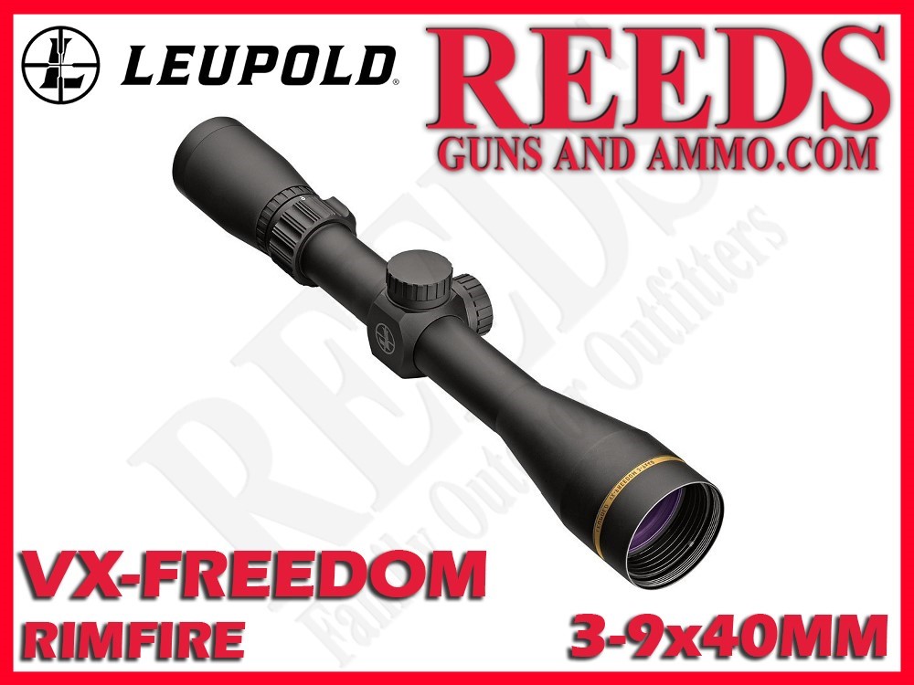 Leupold VX-Freedom 3-9x40mm Scope 1in Rimfire MOA Reticle 174181-img-0