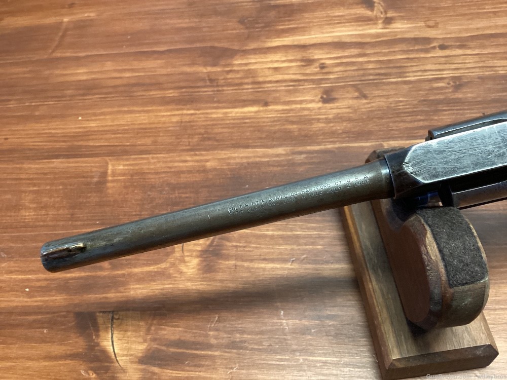 1915 Colt Police Positive Target .22 WRF 6” bbl AS IS Project Bad Bore-img-18