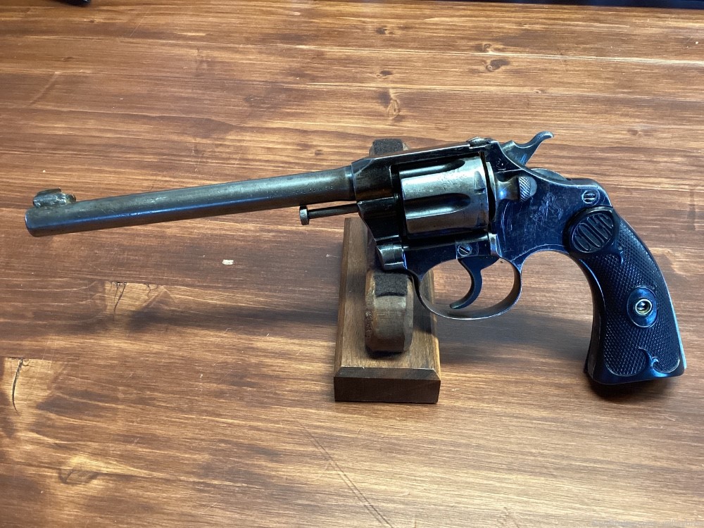 1915 Colt Police Positive Target .22 WRF 6” bbl AS IS Project Bad Bore-img-0