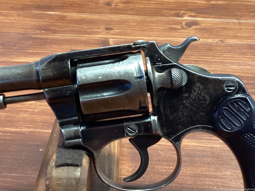 1915 Colt Police Positive Target .22 WRF 6” bbl AS IS Project Bad Bore-img-7