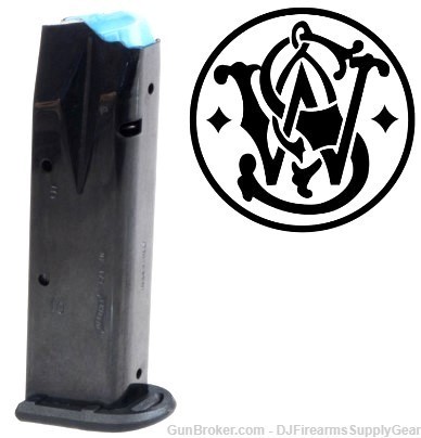 Factory Walther P99 / PPQ 40S&W 12RD MAGAZINE Gloss Blue Finish-img-0