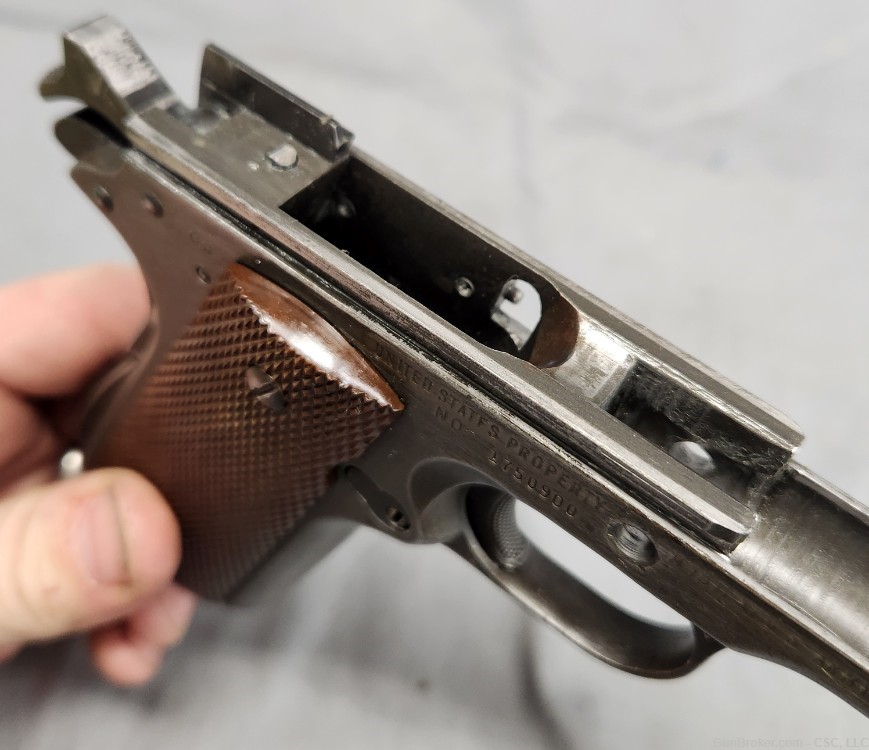 Remington Rand M1911A1 pistol U.S. Army 1944 World War II era-img-35