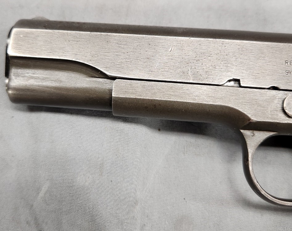 Remington Rand M1911A1 pistol U.S. Army 1944 World War II era-img-22